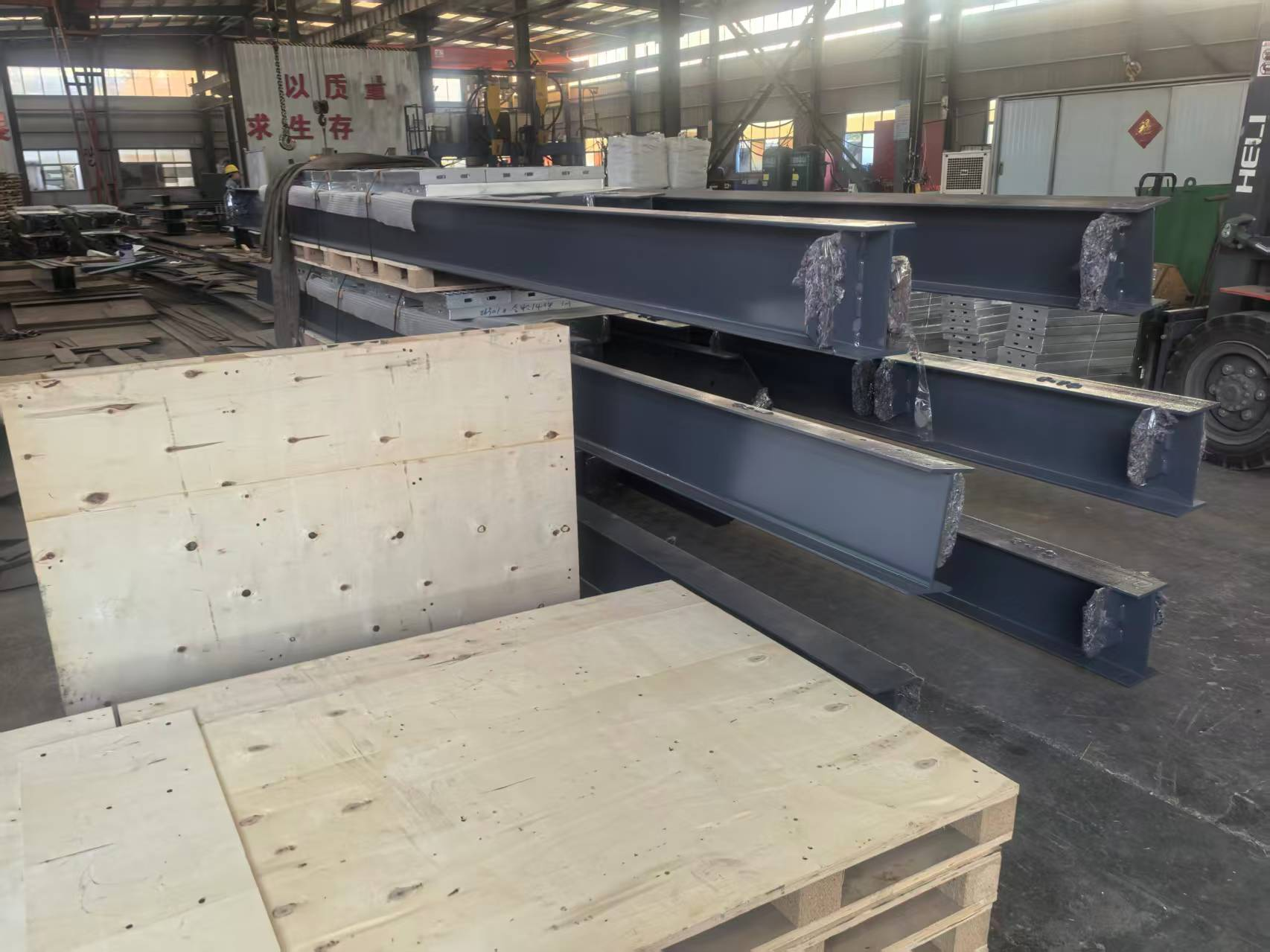 Liweiyuan stålkonstruktion fuldfører eksport af stålkonstruktionslager til Norge, snart til afsendelse