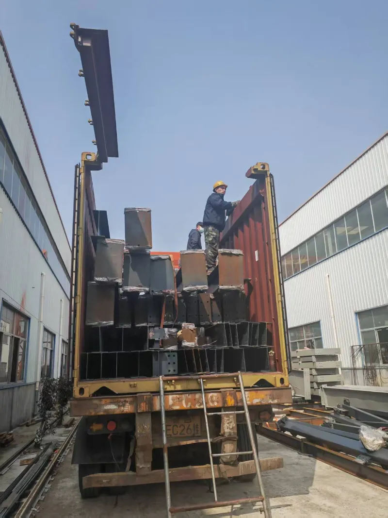 Understøttelse af oversøisk infrastrukturkonstruktion! Qingdao Liweiyuan stålkonstruktion sender med succes tre-etagers kontorbygningsprojekt til Malaysia