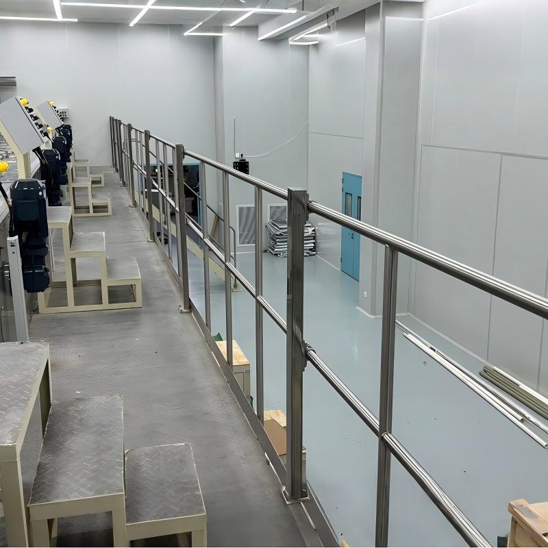 Stålplatform til udstyr