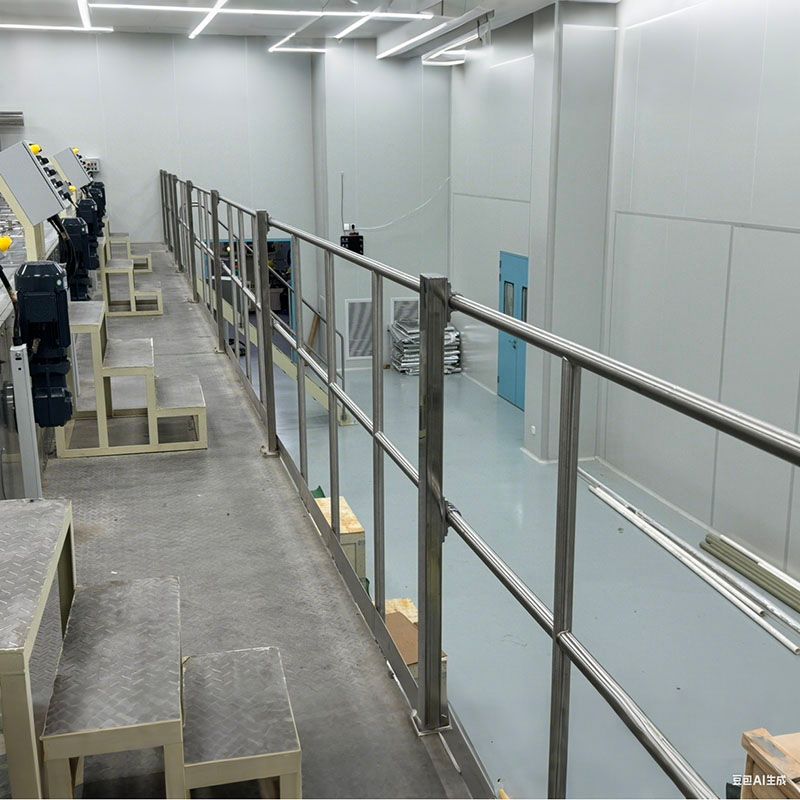 Stålplatform til udstyr